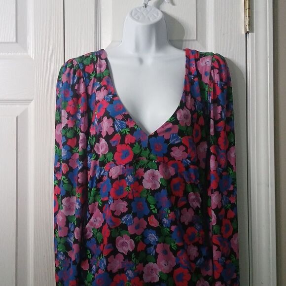 Sanctuary All Eyes On Me Dress Jewel Garden Dress  Sz L NWT - Picture 3 of 10